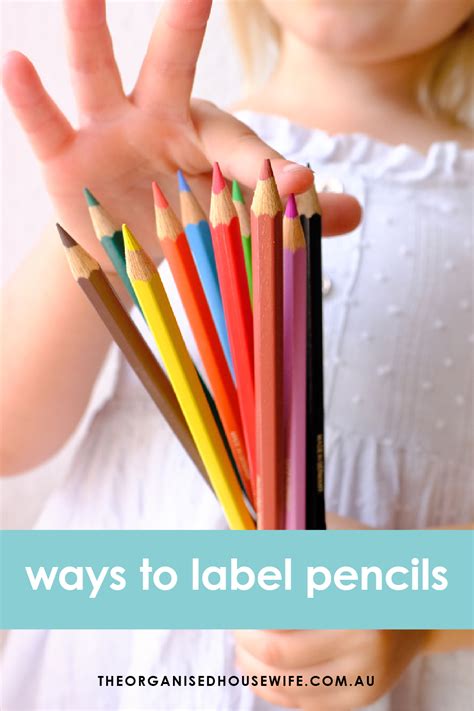 how to label pencils|Ways to label pencils .